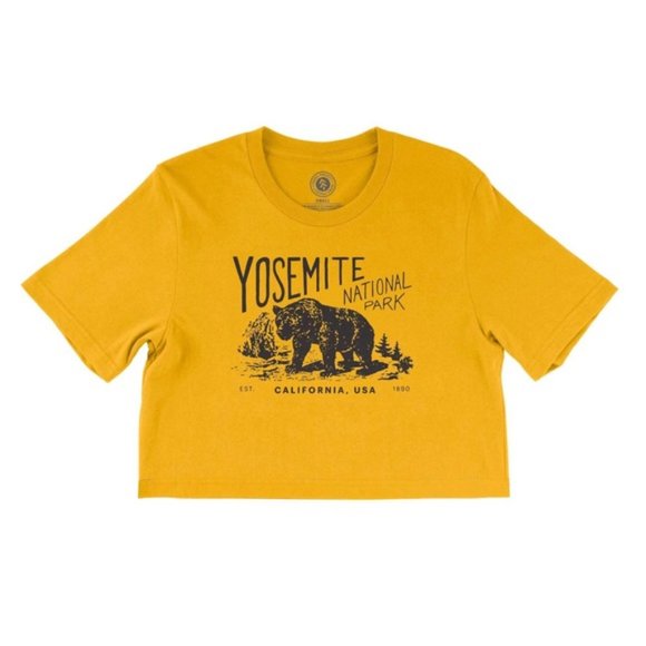 Parks Project Yellow Crop Top - Picture 2 of 5